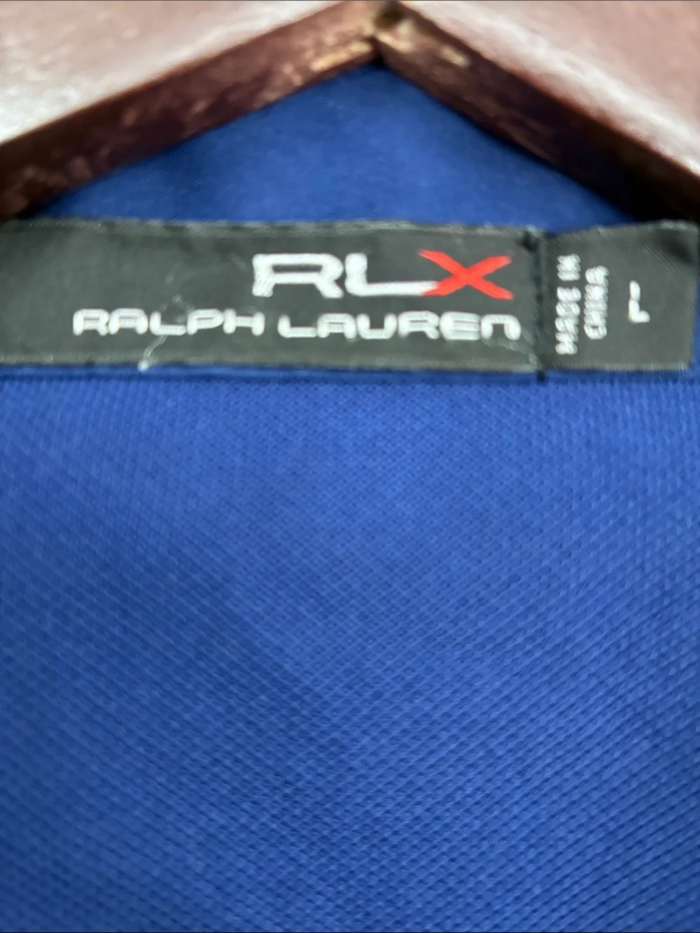 Ralph Lauren Royal Blue Short-Sleeve Polo with Chest Pocket